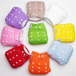 Adjustable and Reusable Infant Cloth Soft Covers Washable Baby Diapers - closestconvenience