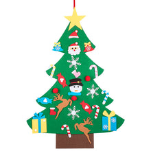 Load image into Gallery viewer, Felt Christmas Tree DIY New Year Gifts Artificial Xmas Tree Wall Hanging Ornaments Christmas Decoration For Home Baby Room DéCor