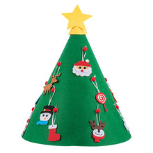 Load image into Gallery viewer, Felt Christmas Tree DIY New Year Gifts Artificial Xmas Tree Wall Hanging Ornaments Christmas Decoration For Home Baby Room DéCor