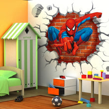 Load image into Gallery viewer, famous cartoon movie spider man wall stickers for kids rooms - closestconvenience