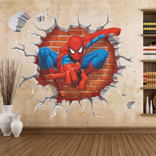 Load image into Gallery viewer, famous cartoon movie spider man wall stickers for kids rooms - closestconvenience