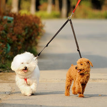 Load image into Gallery viewer, WALK 2 Two DOGS Leash COUPLER Double Twin Lead Walking Leash - closestconvenience