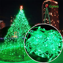 Load image into Gallery viewer, ECLH 10M 5M 100Led 40Led String Garland Christmas Tree Fairy Light Luce Waterproof Home Garden Party Outdoor Holiday Decoration