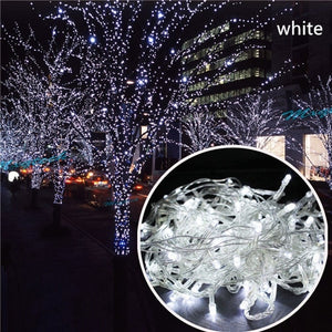 ECLH 10M 5M 100Led 40Led String Garland Christmas Tree Fairy Light Luce Waterproof Home Garden Party Outdoor Holiday Decoration