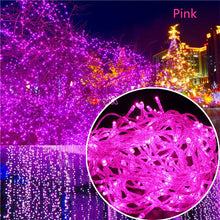 Load image into Gallery viewer, ECLH 10M 5M 100Led 40Led String Garland Christmas Tree Fairy Light Luce Waterproof Home Garden Party Outdoor Holiday Decoration