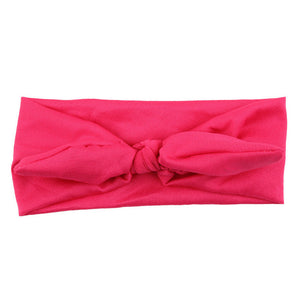 Girls Hair Accessories - Girls Headband Bow - Bow Head Wrap - closestconvenience