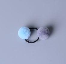 Load image into Gallery viewer, Hair Accessories - Cute Little Girls&#39; Pompom Hair Ties Double Pom - closestconvenience