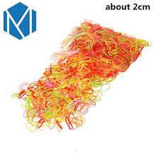 Load image into Gallery viewer, Disposable Colorful Elastic Scrunchy Gum For Hair Rubber Band For Kids - closestconvenience