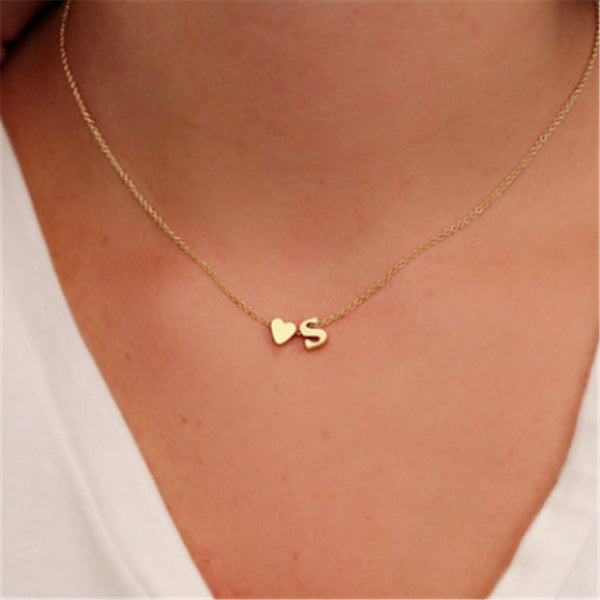 Best Girlfriend Gift - Personalized Letter Name Necklace women Jewelry - closestconvenience