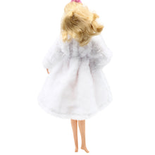 Load image into Gallery viewer, Fashion Fur Winter Warm Coat Flannel Outfit Doll Accessories For Barbie Doll BW - closestconvenience