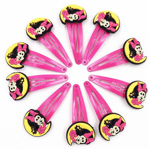 Mickey Minnie Daisy Elastic Hair Rubber Band - Cartoon Hair Band for Girls - closestconvenience