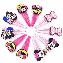 Load image into Gallery viewer, Mickey Minnie Daisy Elastic Hair Rubber Band - Cartoon Hair Band for Girls - closestconvenience