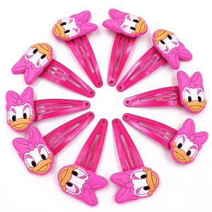 Mickey Minnie Daisy Elastic Hair Rubber Band - Cartoon Hair Band for Girls - closestconvenience