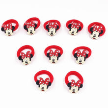 Load image into Gallery viewer, Mickey Minnie Daisy Elastic Hair Rubber Band - Cartoon Hair Band for Girls - closestconvenience