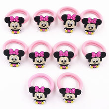 Load image into Gallery viewer, Mickey Minnie Daisy Elastic Hair Rubber Band - Cartoon Hair Band for Girls - closestconvenience