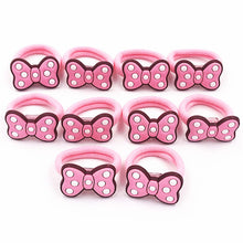 Load image into Gallery viewer, Mickey Minnie Daisy Elastic Hair Rubber Band - Cartoon Hair Band for Girls - closestconvenience