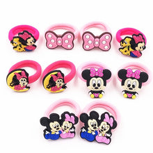 Load image into Gallery viewer, Mickey Minnie Daisy Elastic Hair Rubber Band - Cartoon Hair Band for Girls - closestconvenience