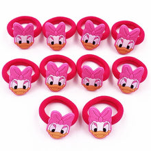 Load image into Gallery viewer, Mickey Minnie Daisy Elastic Hair Rubber Band - Cartoon Hair Band for Girls - closestconvenience