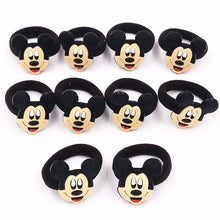 Load image into Gallery viewer, Mickey Minnie Daisy Elastic Hair Rubber Band - Cartoon Hair Band for Girls - closestconvenience