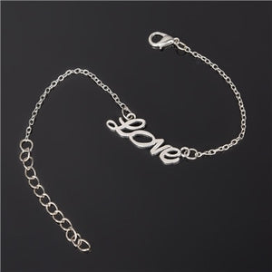 Simple Silver Plated Charm Bracelet Jewelry Wedding Gift Top Quality - closestconvenience