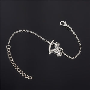 Simple Silver Plated Charm Bracelet Jewelry Wedding Gift Top Quality - closestconvenience