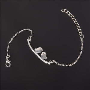 Simple Silver Plated Charm Bracelet Jewelry Wedding Gift Top Quality - closestconvenience