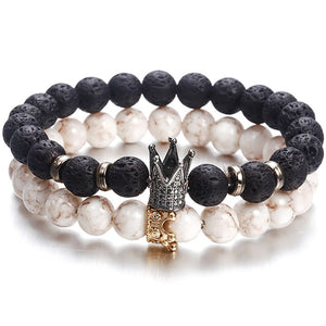 New Fashion Beaded Women Men Simple Classic Round Handmade Bracelets - closestconvenience