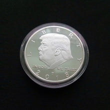 Load image into Gallery viewer, Donald Trump Coin White House The Statue of Liberty Silver Metal Coin - closestconvenience