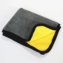 Load image into Gallery viewer, Car Cleaning Towel Microfiber Velvet Cloth Double Sided High Density - closestconvenience