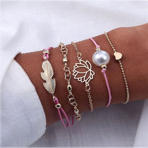 Bracelet Set Women Fashion Party Jewelry Multiple Styles - closestconvenience