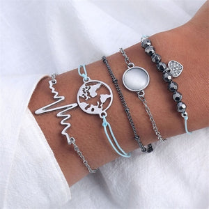 Bracelet Set Women Fashion Party Jewelry Multiple Styles - closestconvenience