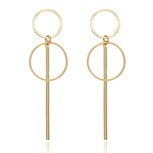 Fashion Statement Hanging Dangle Earrings Modern Jewelry For Women - closestconvenience