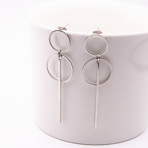 Fashion Statement Hanging Dangle Earrings Modern Jewelry For Women - closestconvenience