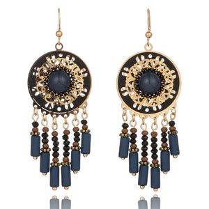 Multiple Vintage Ethnic Dangle Drop Earrings for Women Girls Jewelry - closestconvenience